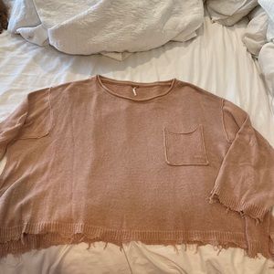 Free people oversized sweater M
